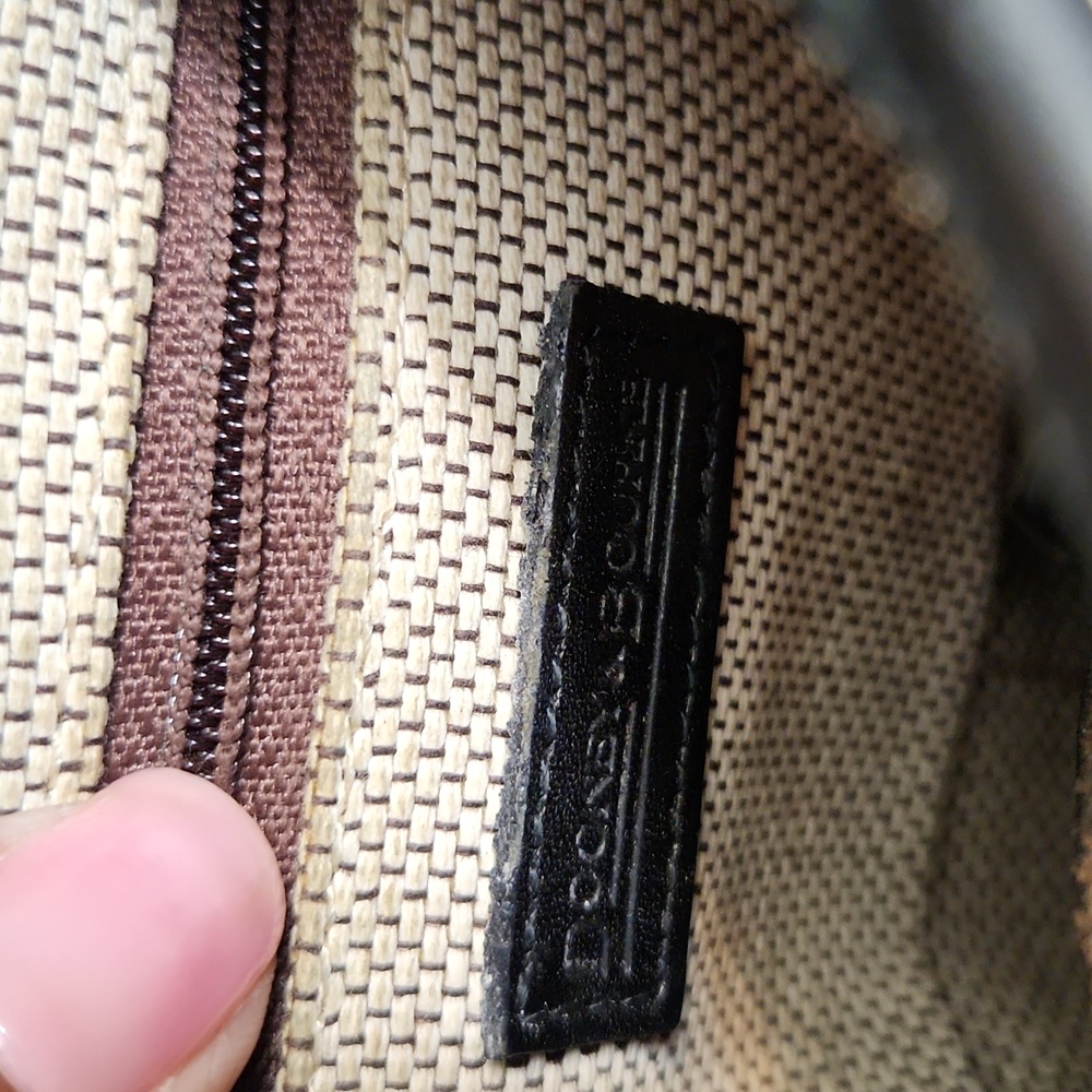 Dooney & Bourke Black Leather Shoulder Bag - Picture 14 of 14